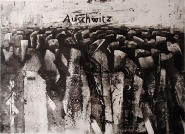Giancarlo Pozzi, Holocaust 2, 2019. acquaforte/acquatinta