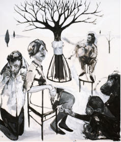 Manovella, "Our time", acrilici su tela, 2013