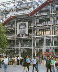 Opera di Braco Dimitrijevic al Beaubourg di Parigi 