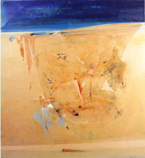Beppe Martinelli, "Il cielo di notte sulla spiaggia rosa",  1999 