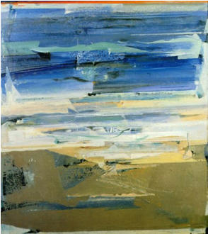 Beppe Martinelli, "Il mare nella spiaggia", 1998