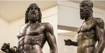 I Bronzi di Riace (particolari)