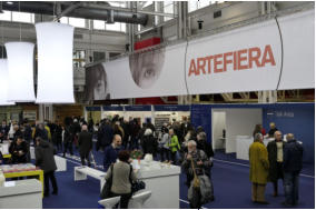Un momento di Artefiera Bologna 2018