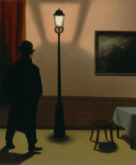 Marco Seveso, "La guardiana" olio su tela - 130x160 - 2004