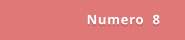 Numero  8