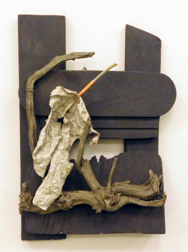 L.Maralla."Picciòlo di foglia spezzato e riparato", 2017
