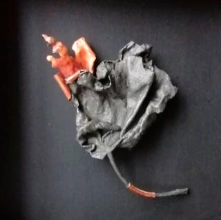 L.Maralla, "Picciòlo riparato 2", 2017